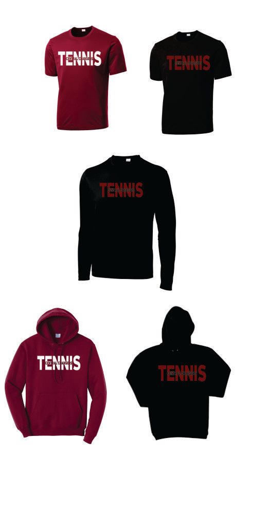 CHS TENNIS Short Tees, Long Tees &amp; Hoodies