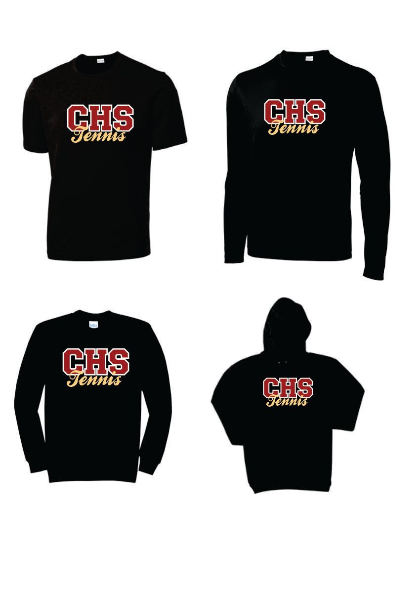CHS TENNIS Short Tees, Long Tees, Sweatshirt &amp; Hoodies