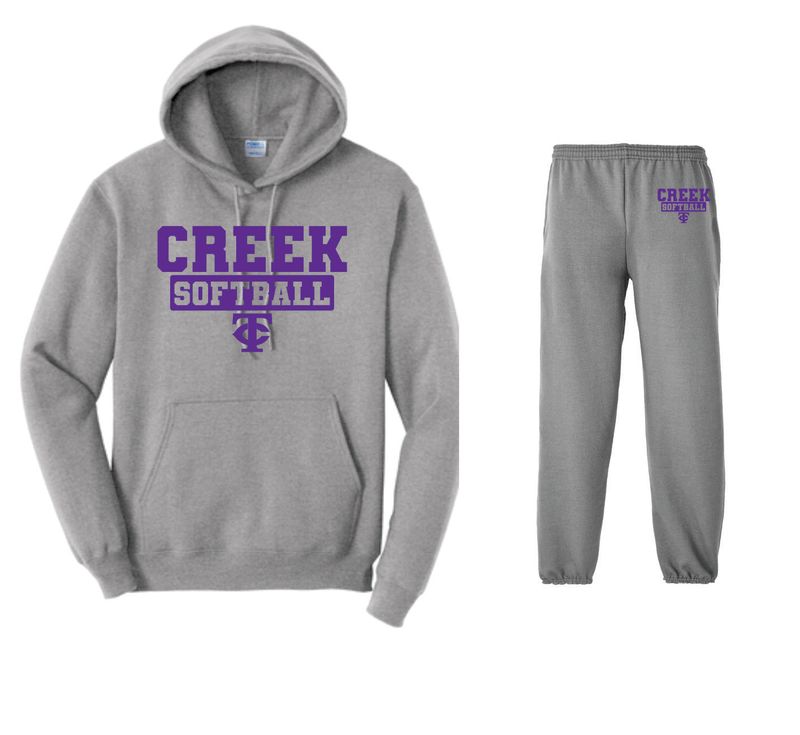 Creek Softball Sweat Set (REQUIRED)