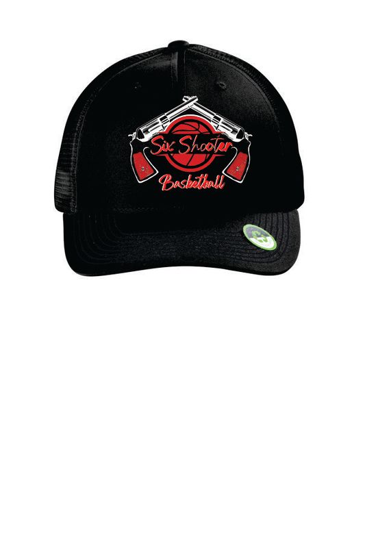Six Shooters Basketball Port Authority® Eco Snapback Trucker Cap (Black)