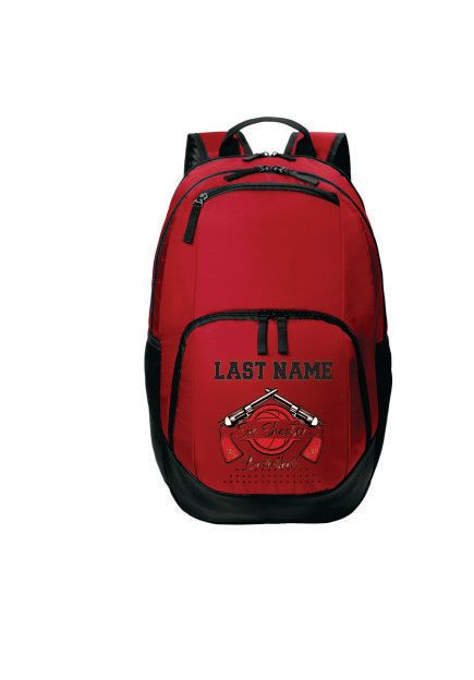 Six Shooters Basketball Sport-Tek® Rec Backpack (BLACK ONLY AVAILABLE)