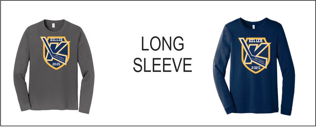 2025 Nationals Keller Hockey Port &amp; Company® Fan Favorite™  Long Sleeve Tee