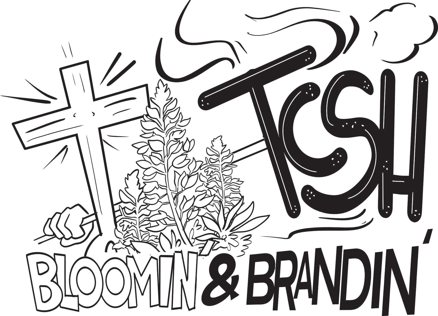 TCSH Comfort Colors NEW SPRING &#39;25 Logo T-Shirt