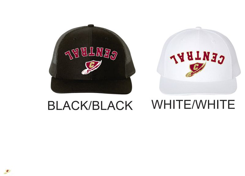 CHS CENTRAL UPSIDE DOWN RICHARDSON 112 SNAPBACK TRUCKER CAP