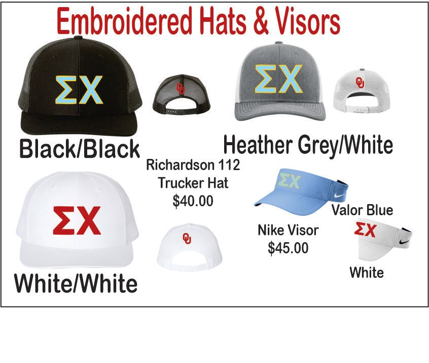 OU HATS &amp; VISORS