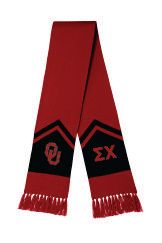 OU EX Sport-Tek® Gameday Scarf (Red/Black)