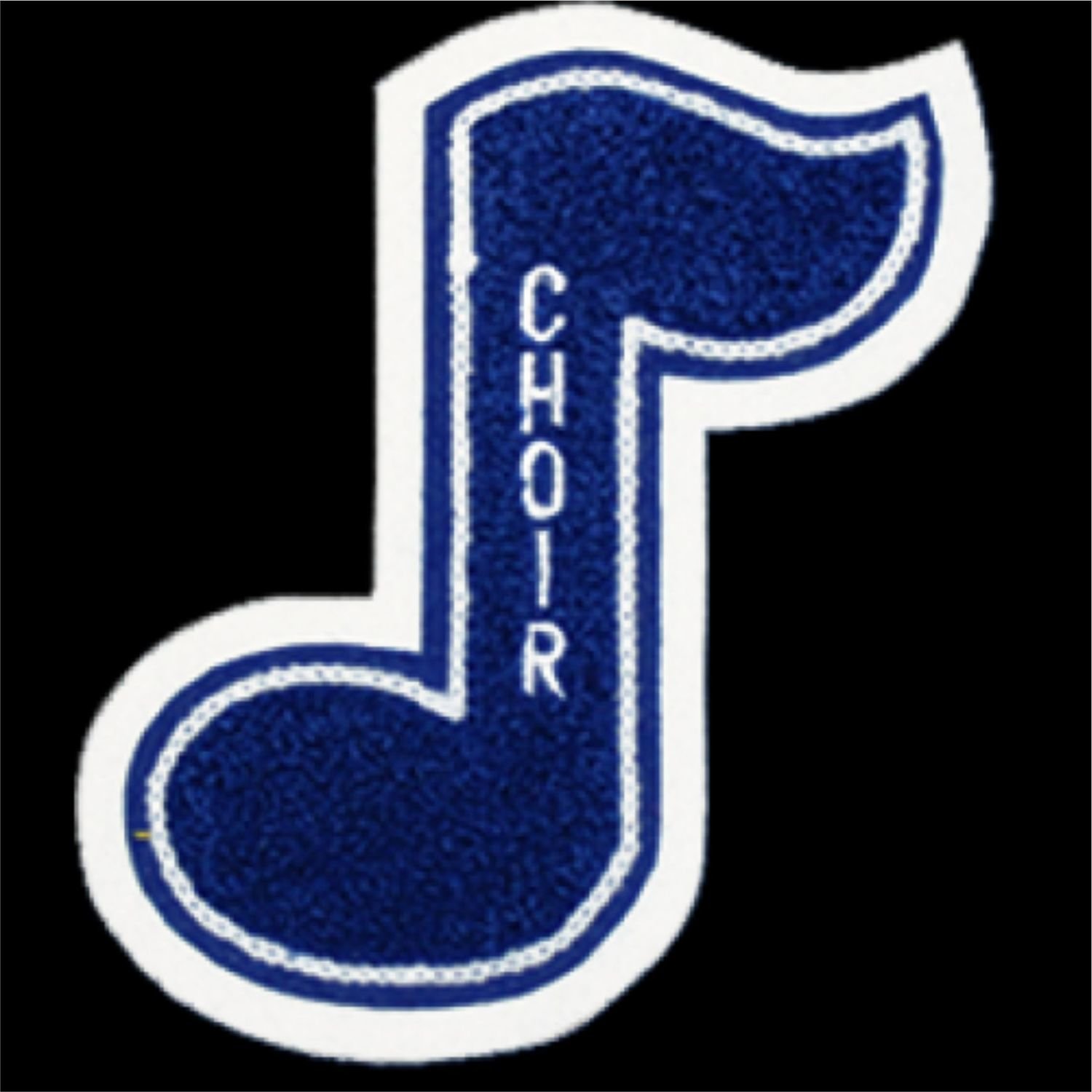 Chenille Patch - 8th Note