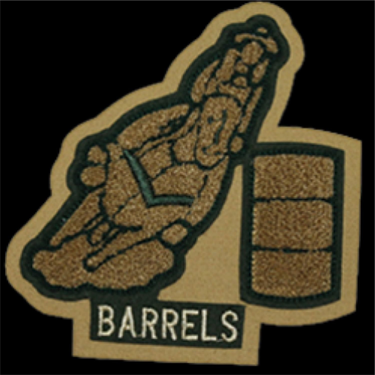 Chenille Patch - Barrel Racing