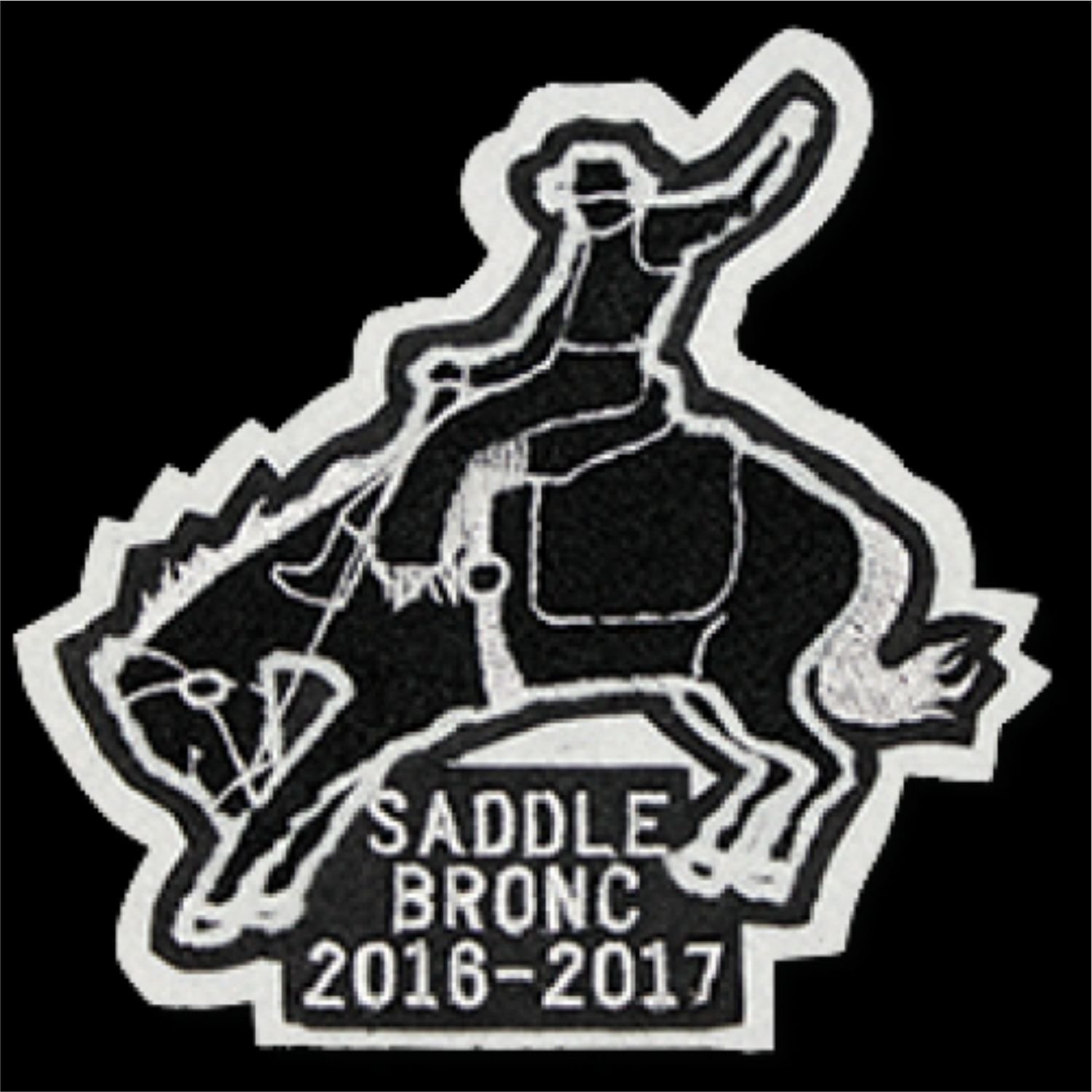 Chenille Patch - Bronc Rider
