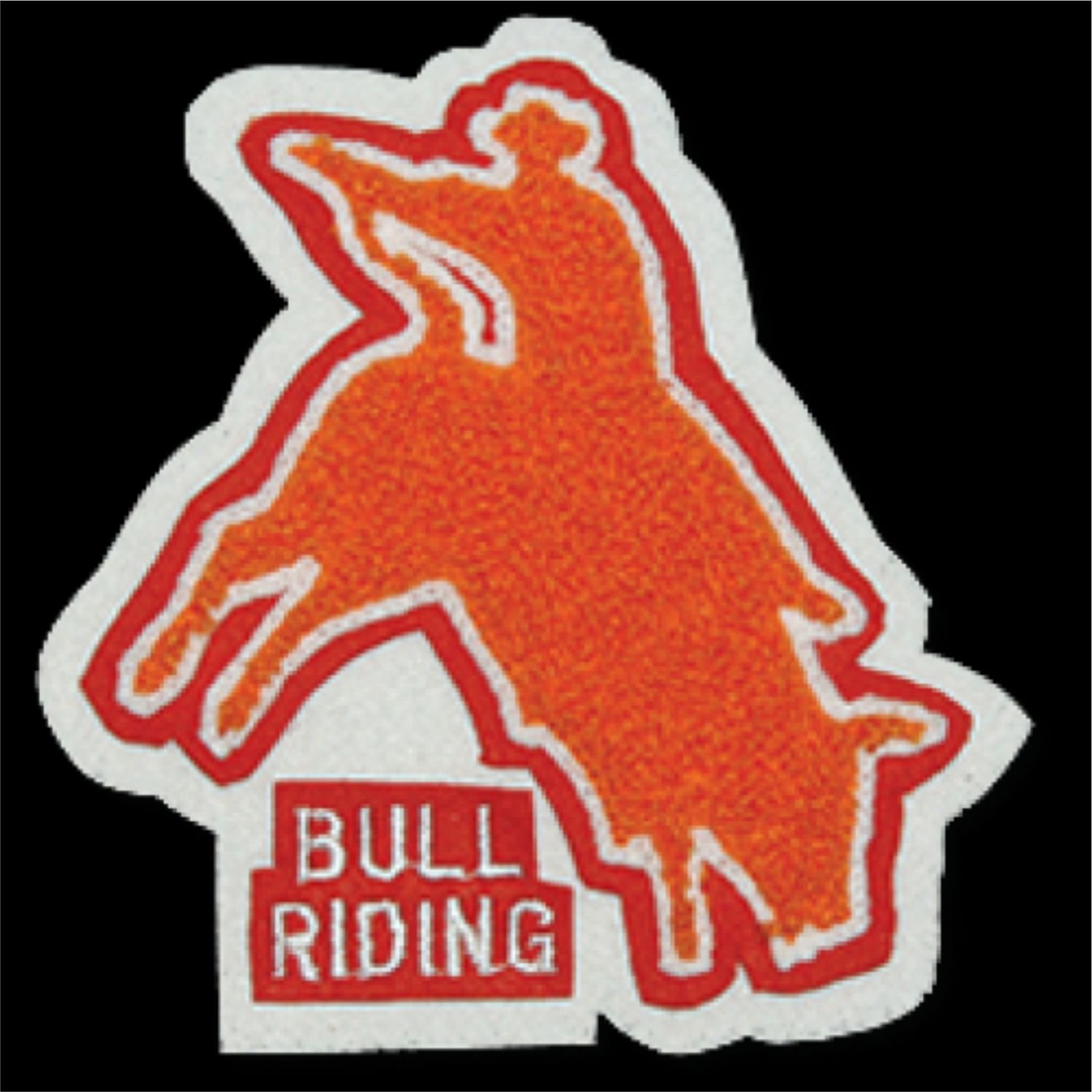 Chenille Patch - Bull Rider