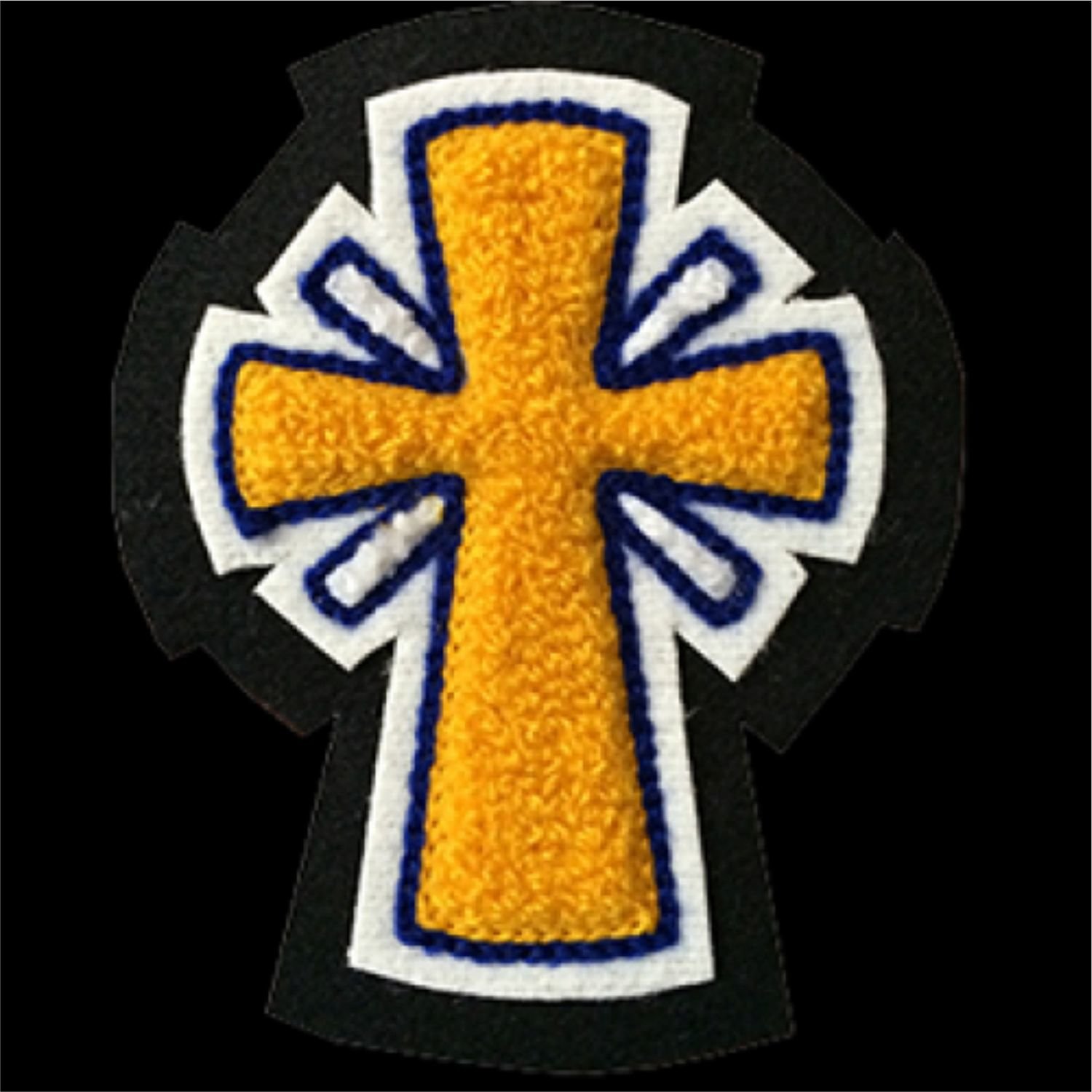Chenille Patch - Celtic Cross*
