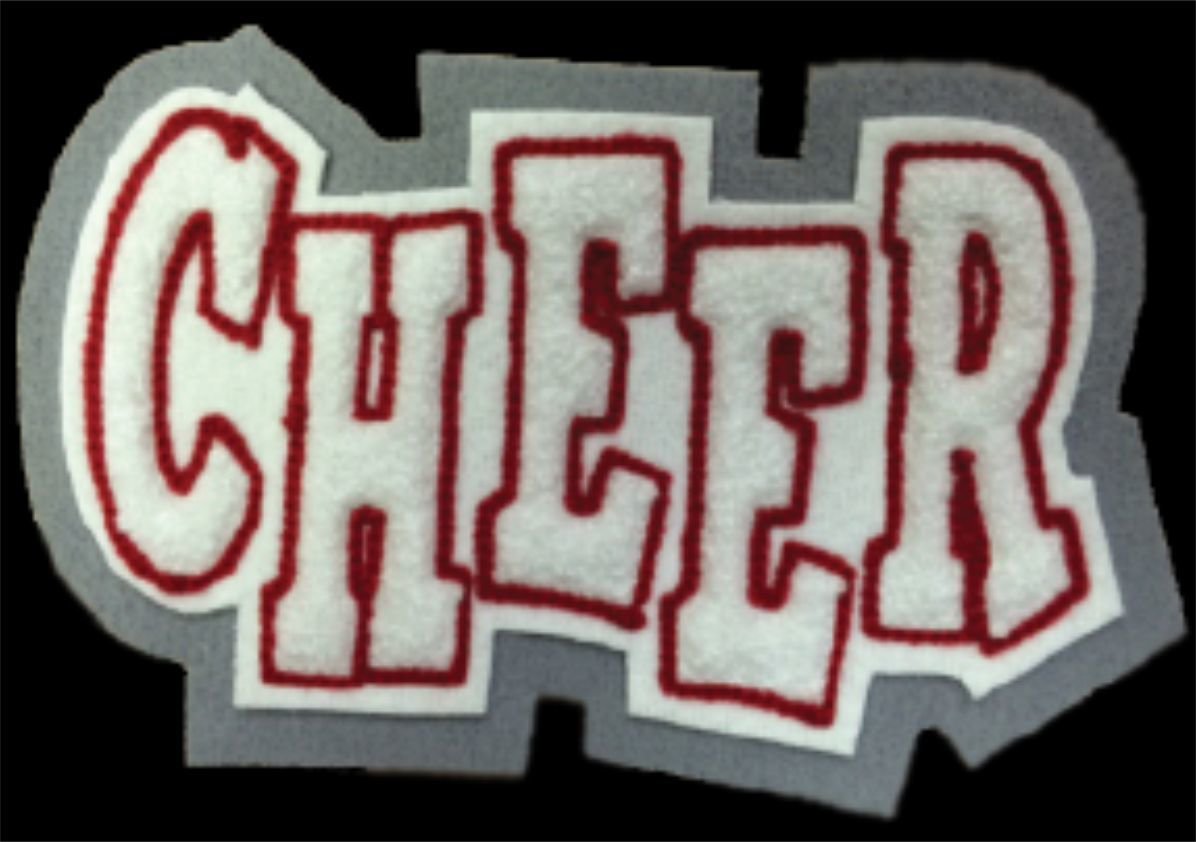 Chenille Patch - CHEER*