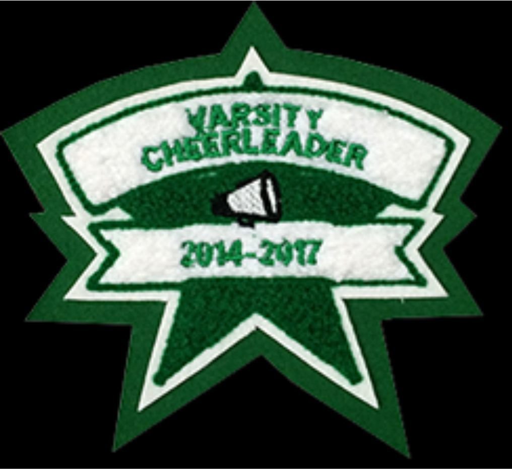 Chenille Patch - Cheer Star
