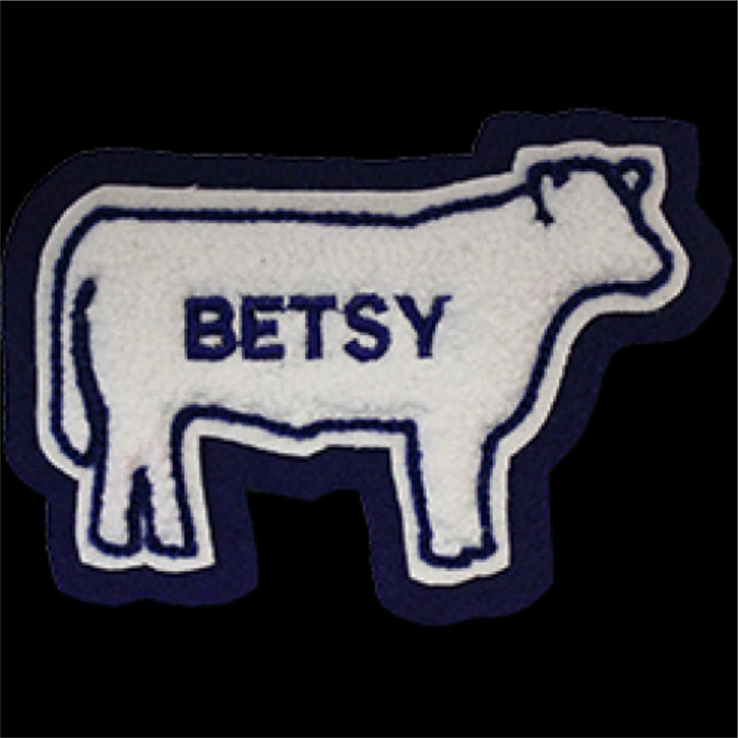 Chenille Patch - Cow