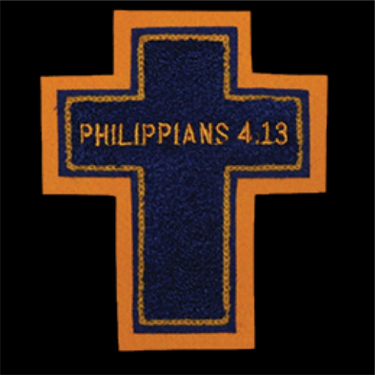 Chenille Patch - Cross - Southlake Emerald Belle Cross (SL Colors)