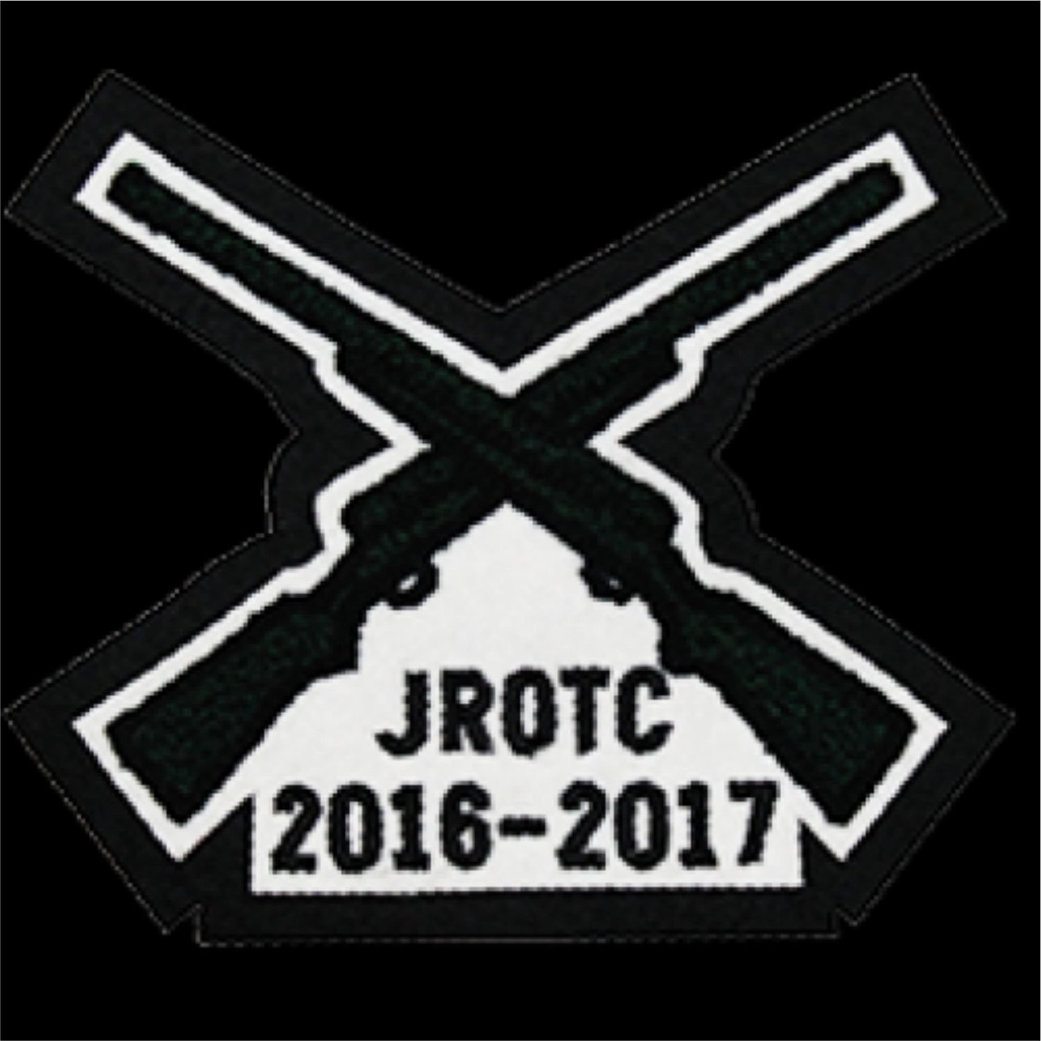 Chenille Patch - Cross Rifles