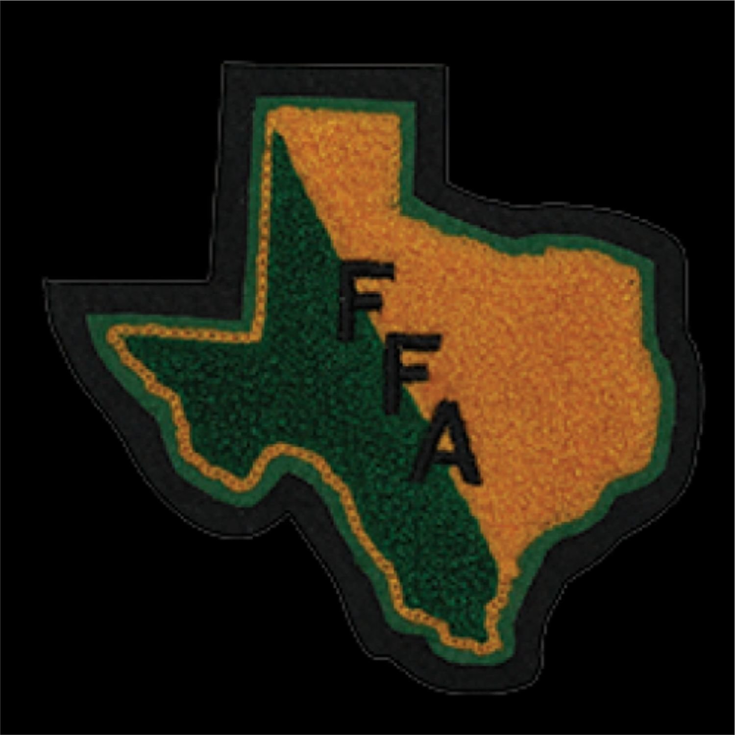 Chenille Patch - FFA Texas*