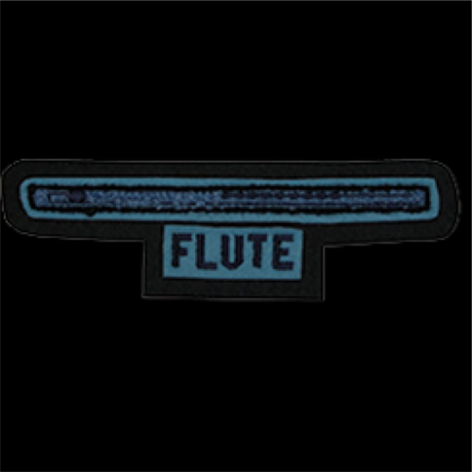Chenille Patch - Flute