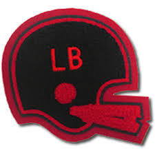 Chenille Patch - Football Helmet