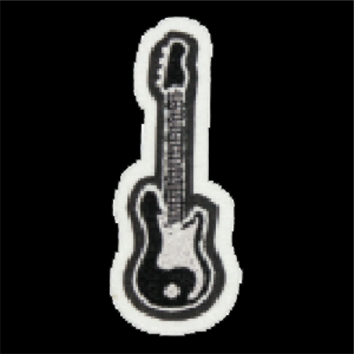 Chenille Patch - Guitar