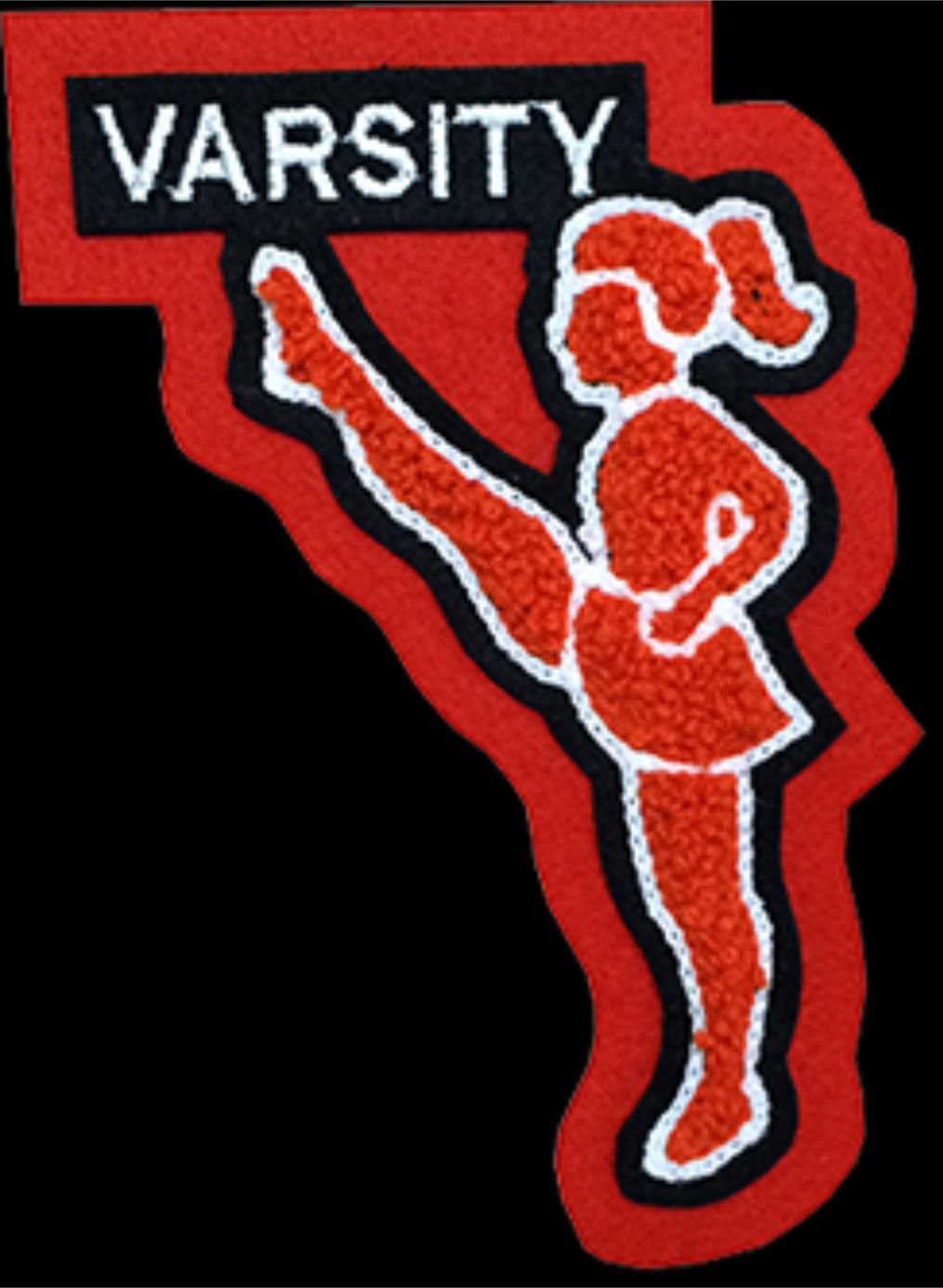 Chenille Patch - Kicker Girl