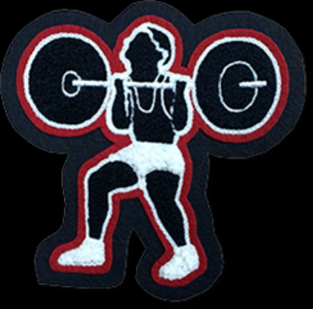 Chenille Patch - Lifter - Male