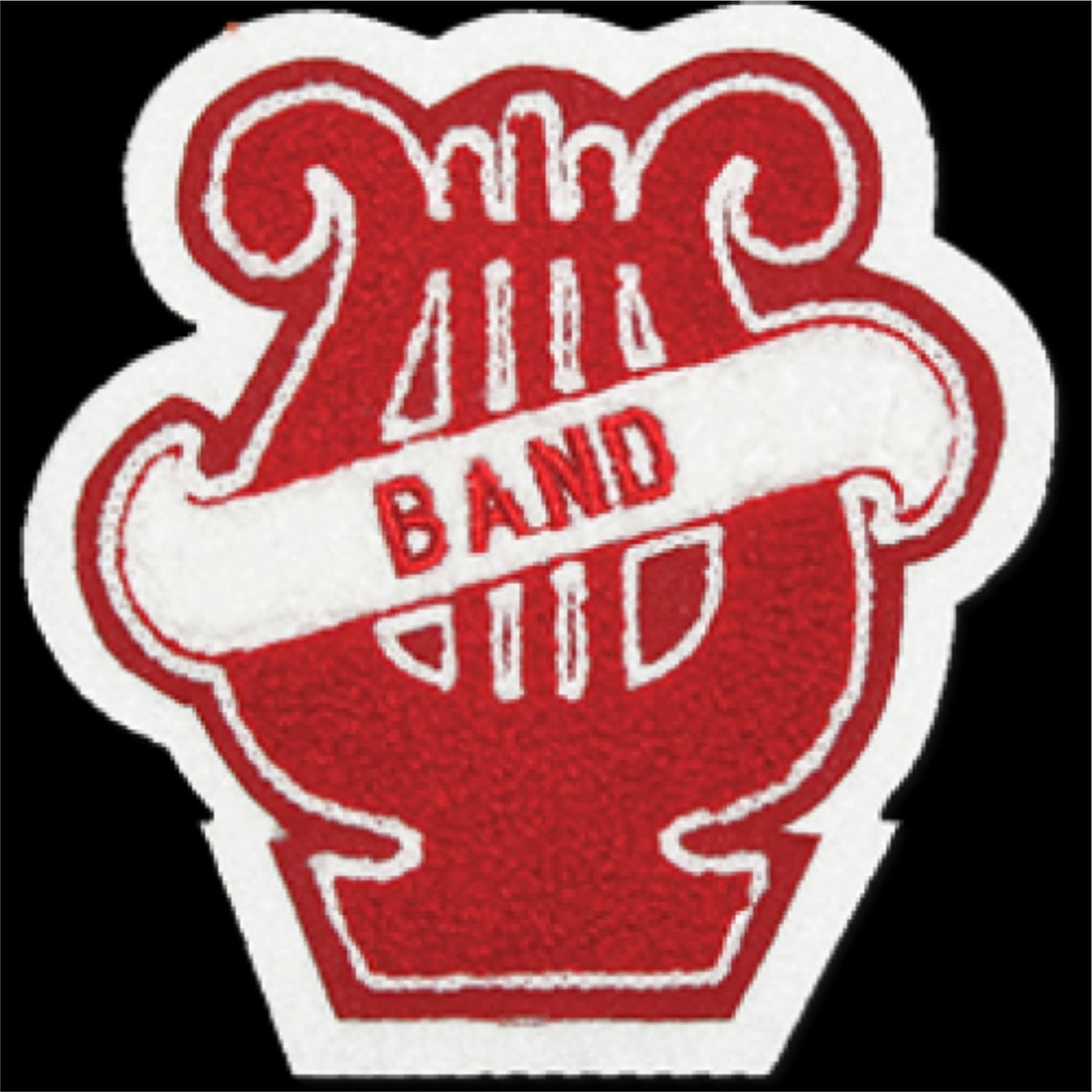 Chenille Patch - Lyre