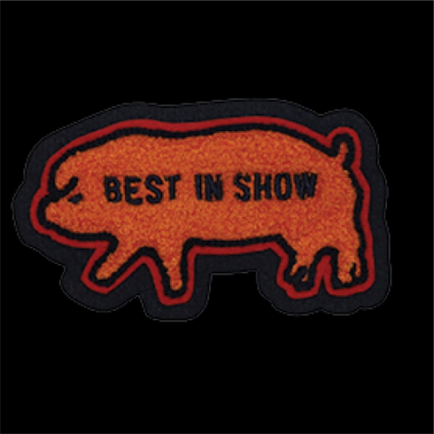 Chenille Patch - Pig