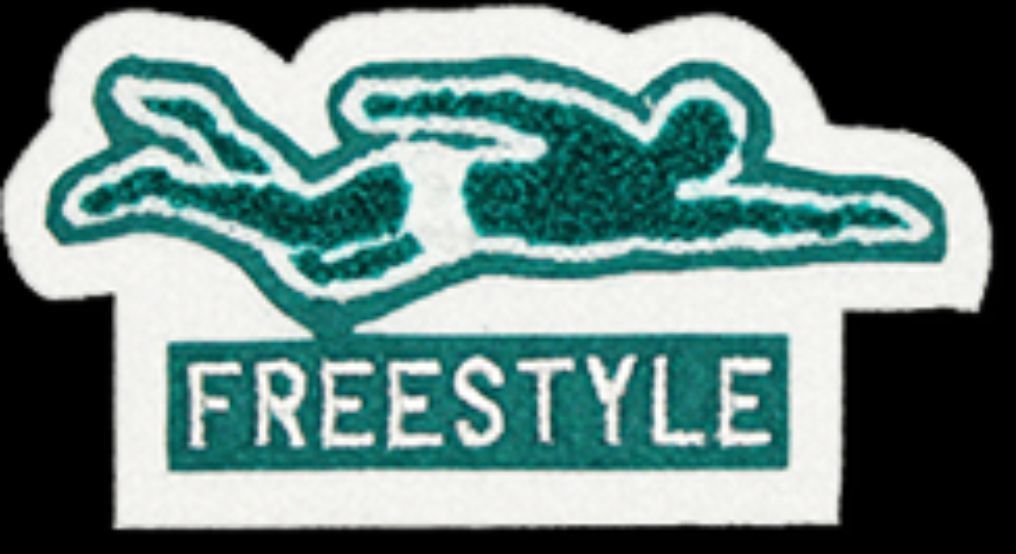 Chenille Patch - Swimmer - Male