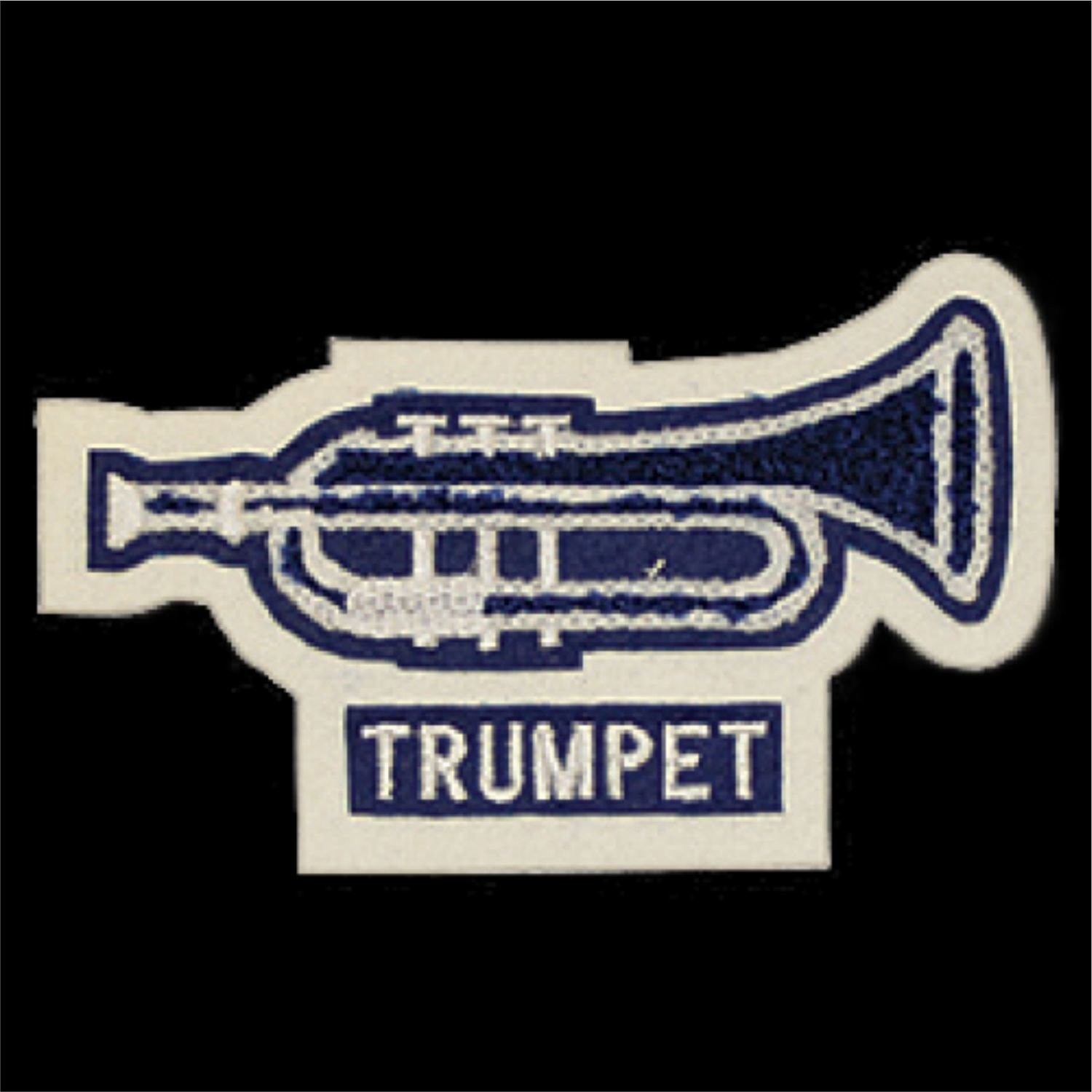 Chenille Patch - Trumpet