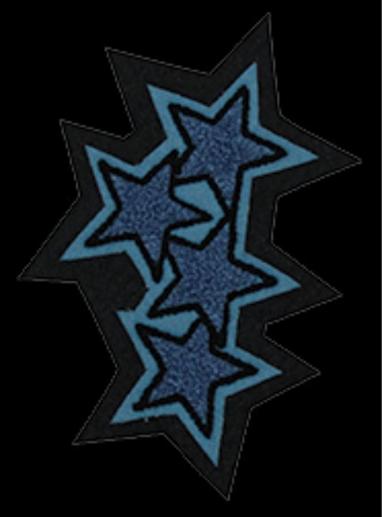 Chenille Patch - Walking Stars*