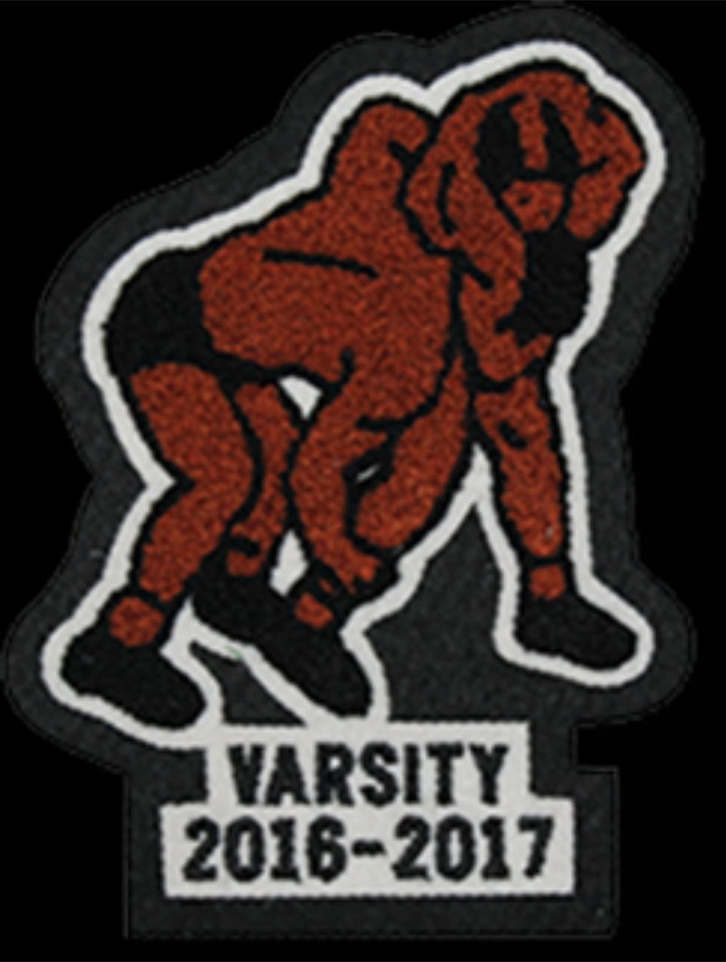 Chenille Patch - Wrestlers - Male