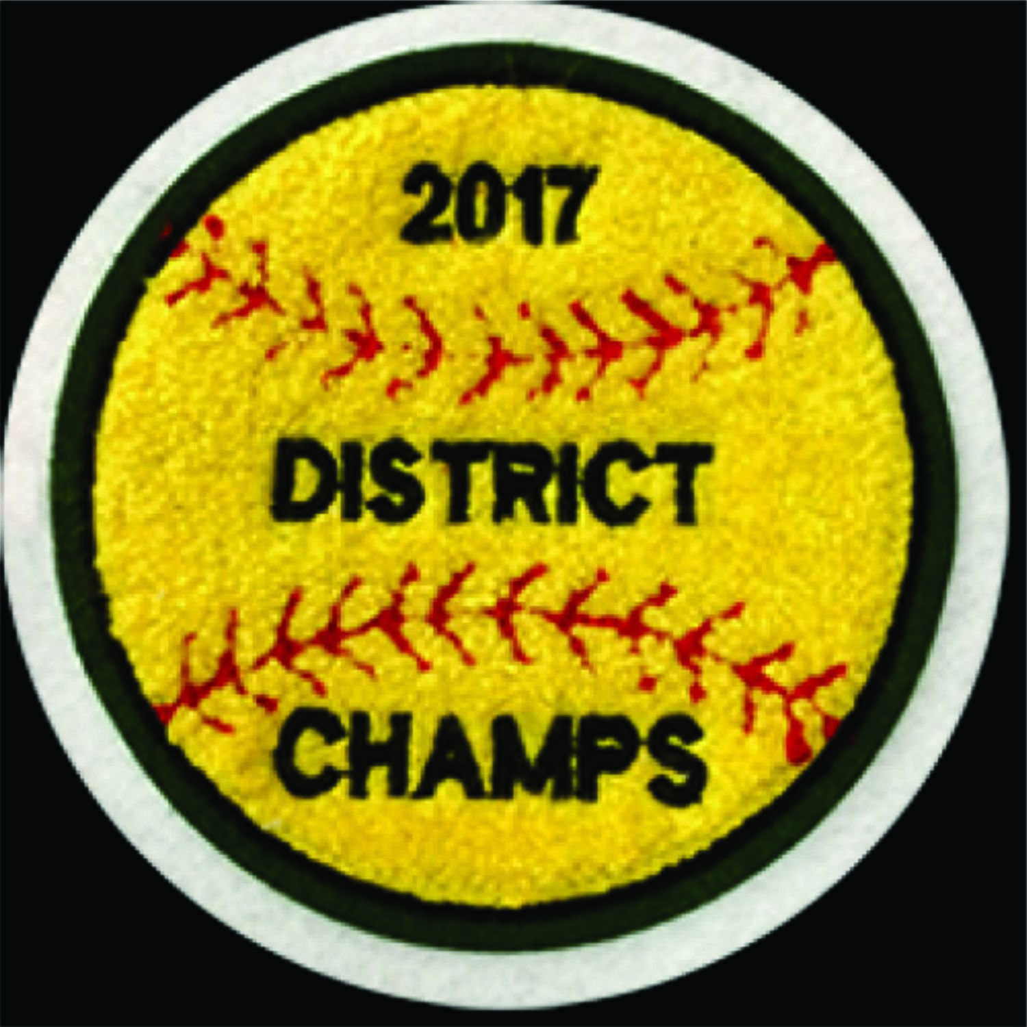 Chenille Patch - Softball#