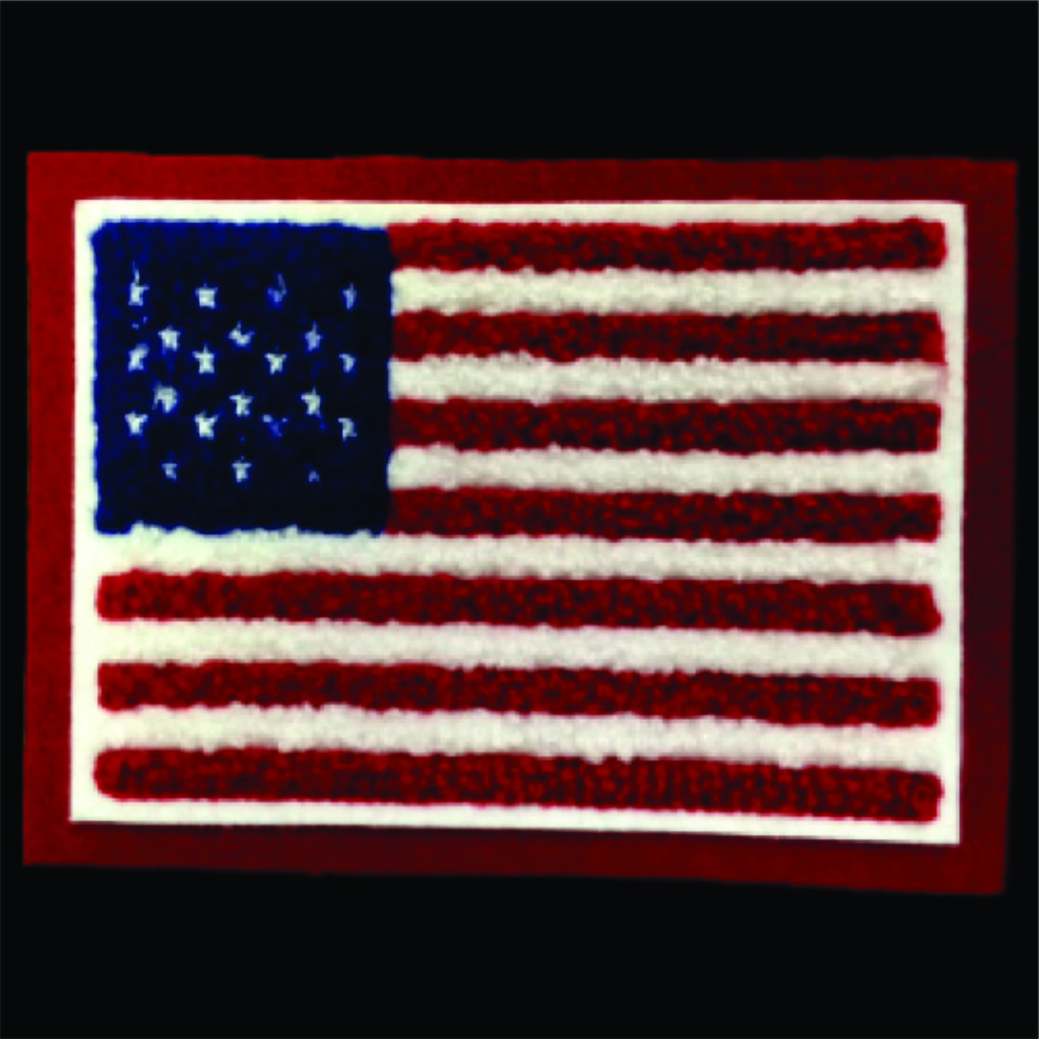 Chenille Patch - US Flag*# (Left Sleeve Only)
