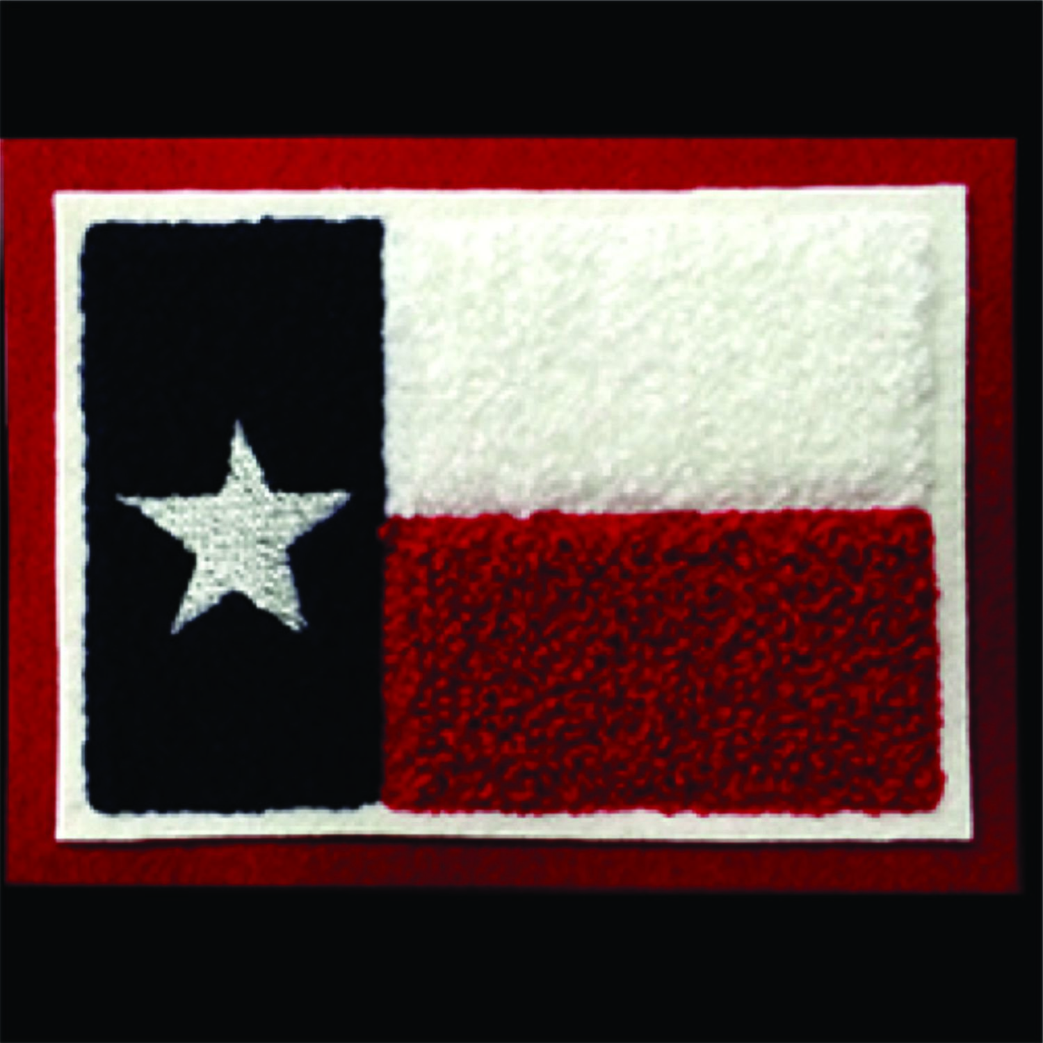 Chenille Patch - Texas Flag*#