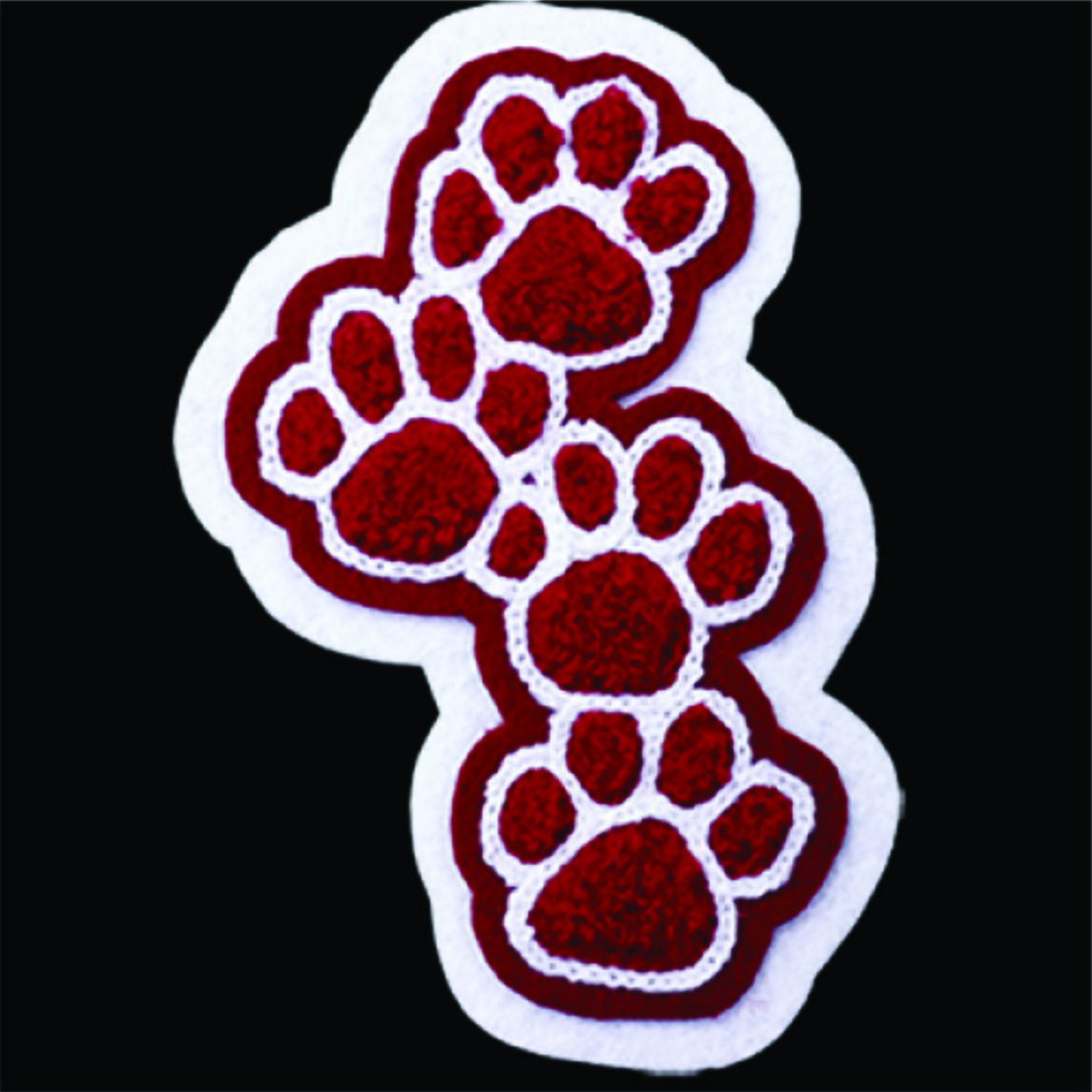 Chenille Patch - Walking Paws*