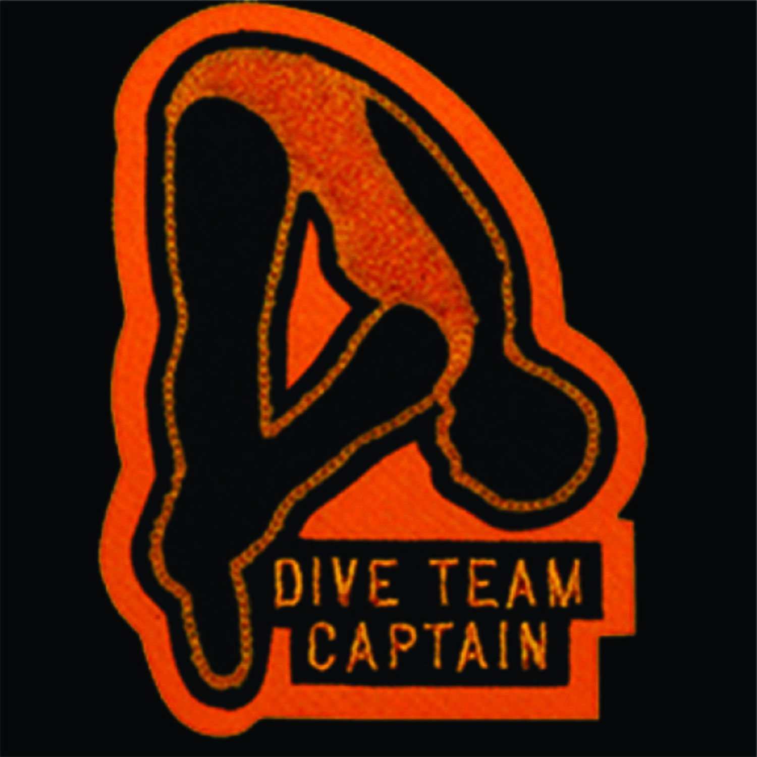 Chenille Patch - Diver - Female