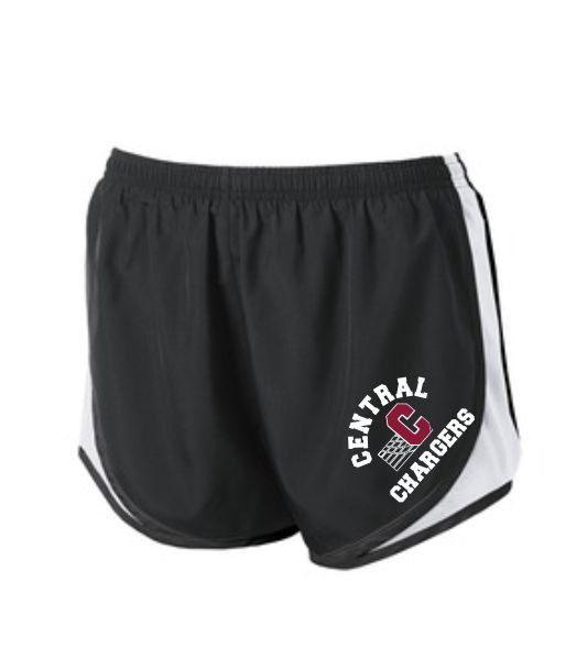 CHS Track &amp; Field Sport-Tek® Ladies Cadence Short (BLACK)