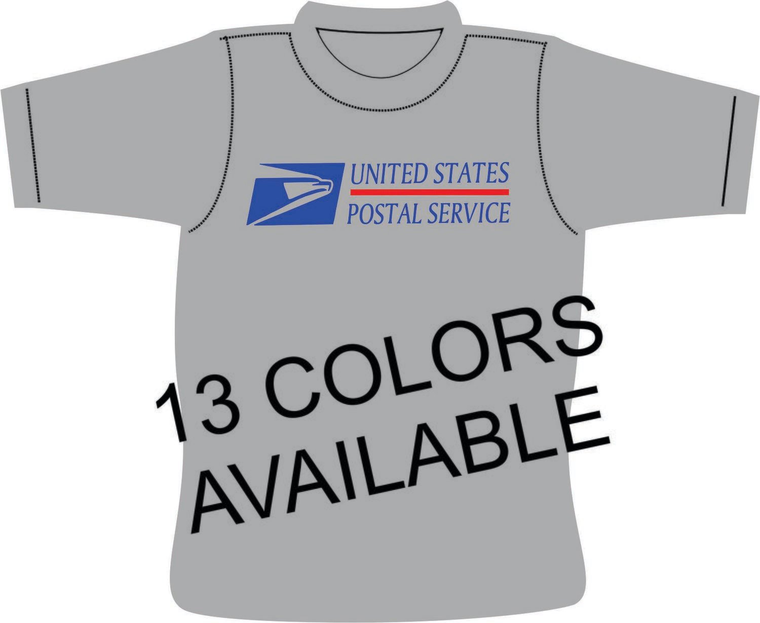 USPS 50/50 Cotton Tee