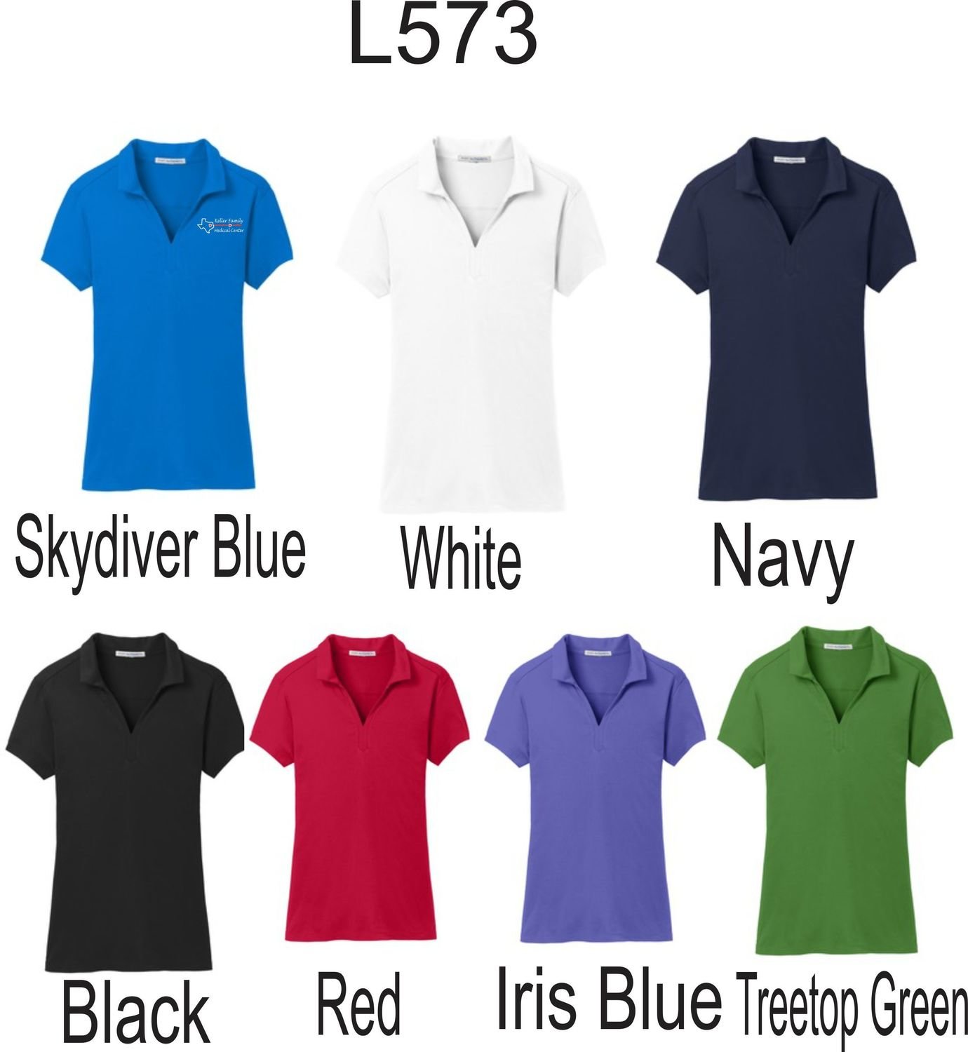KFM Port Authority® Ladies Rapid Dry™ Mesh Polo