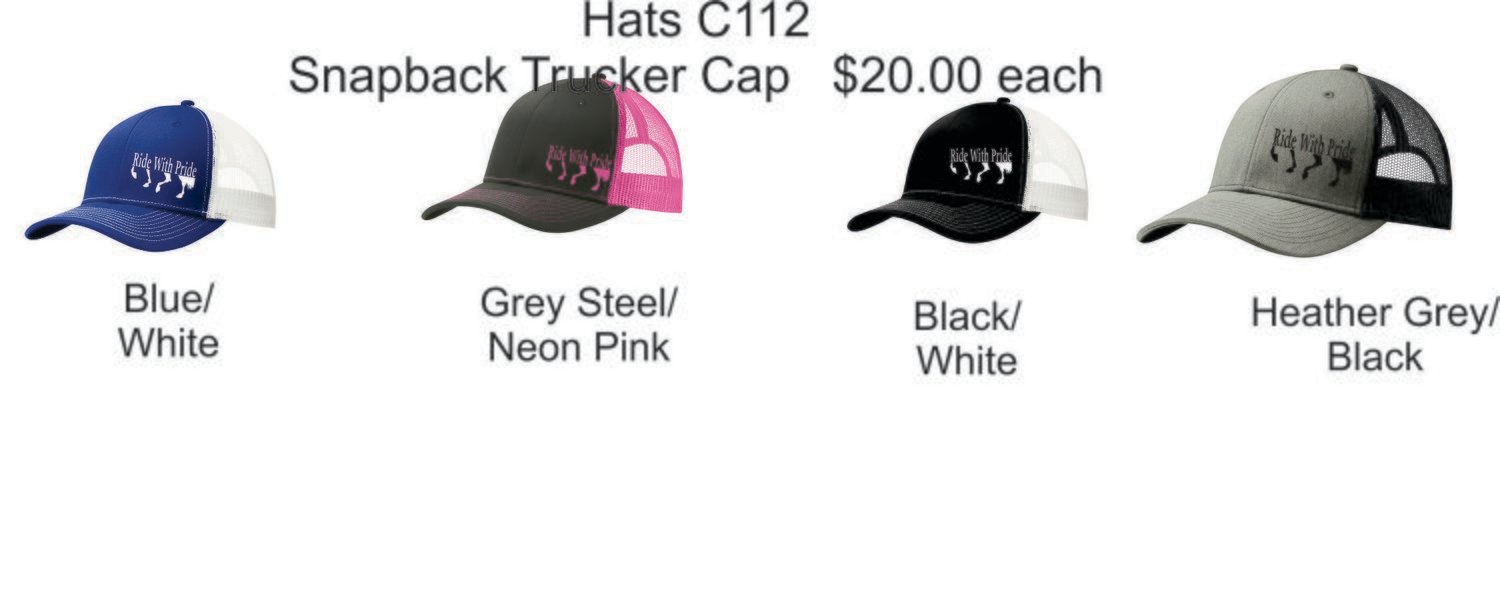 Ride with Pride Port Authority® Snapback Trucker Cap