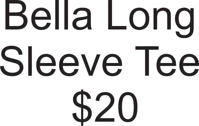 KFM Bella+Canvas ® Unisex Jersey Long Sleeve Tee