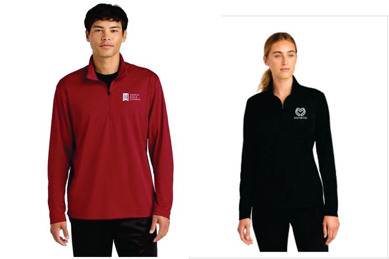 WBS/MATHETIS Sport-Tek® Micropique Sport-Wick® 1/4-Zip in MEN or WOMEN