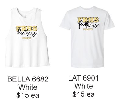 FRHS Cheer Tee- VARSITY ONLY
