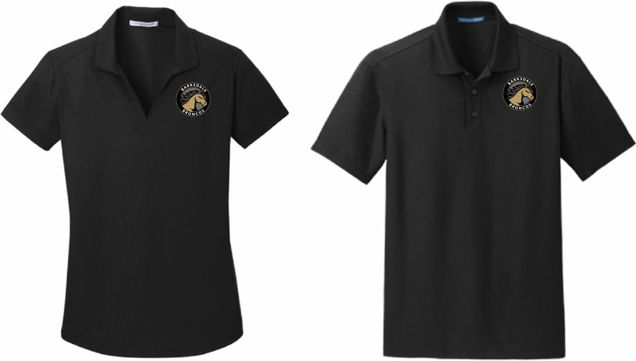 BARKSDALE  Port Authority® Dry Zone® Grid Polo - (BLACK)