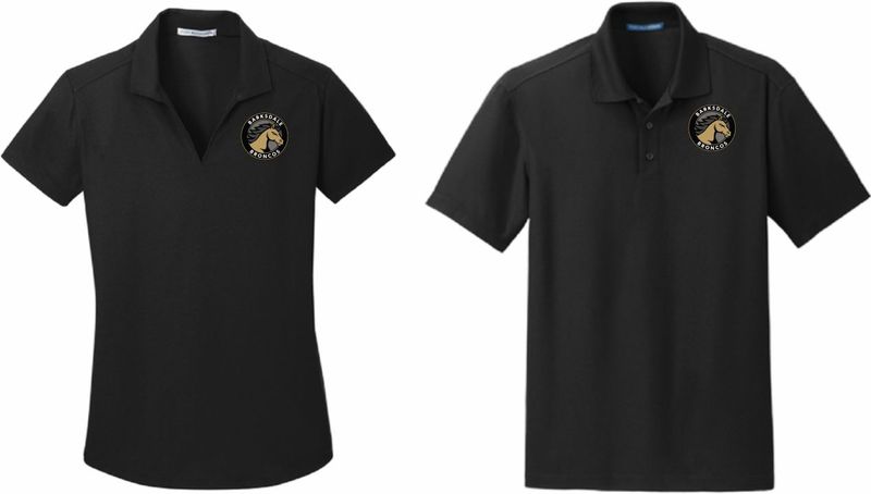 BARKSDALE  Port Authority® Dry Zone® Grid Polo - (BLACK)