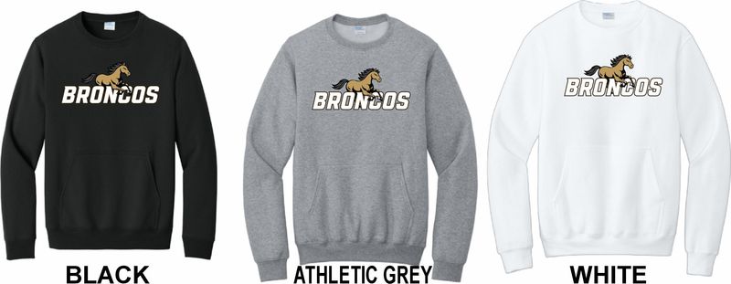BARKSDALE Port &amp; Co® Core Fleece Crewneck Pocket Sweatshirt