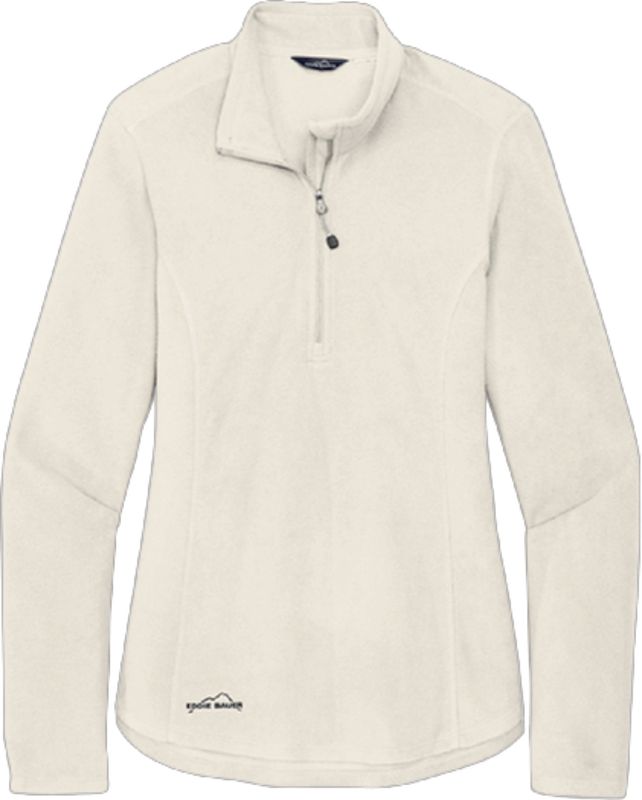 WBS/MATHETIS Eddie Bauer® Women's 1/2-Zip Microfleece Jacket OR Port Authority® Women's Cozy 1/4-Zip Fleece
