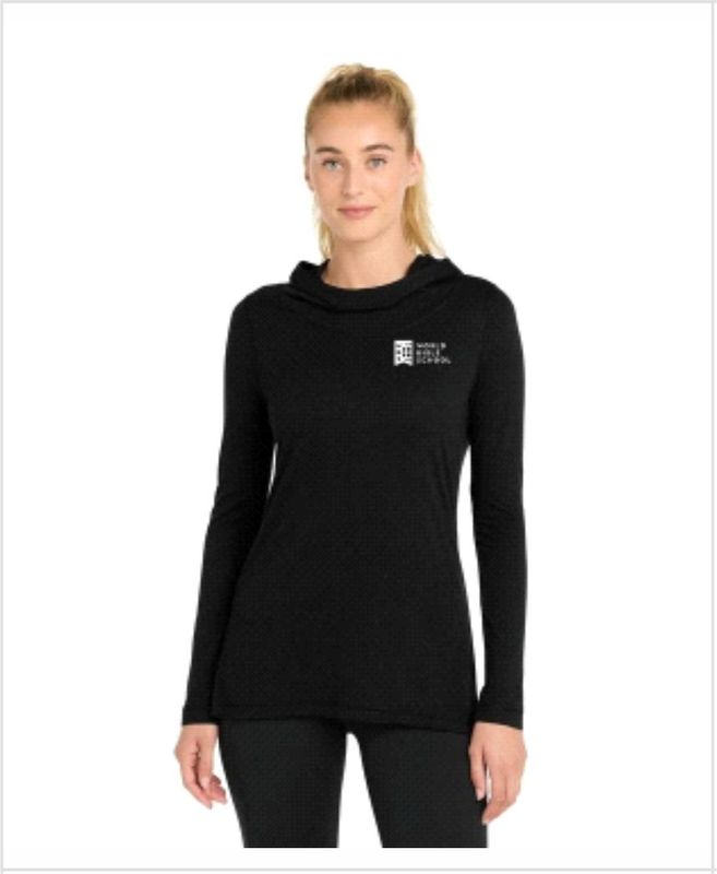 WBS/MATHETIS Sport-Tek® Women's PosiCharge® Tri-Blend Wicking Long Sleeve Hoodie