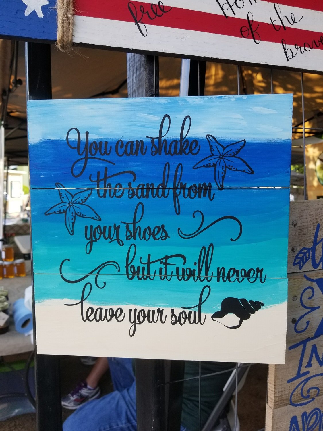 You Can Shake the Sand from your Toes